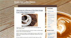 Desktop Screenshot of bestsinglecupcoffeemakerreview.com
